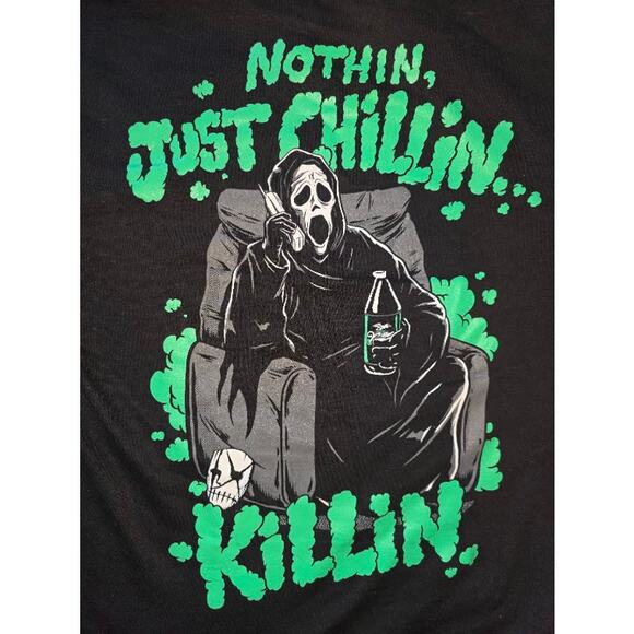 Ice Nine Kills Scream Ghost Face Sweater Hoodie Halloween Size Medium - Picture 5 of 6